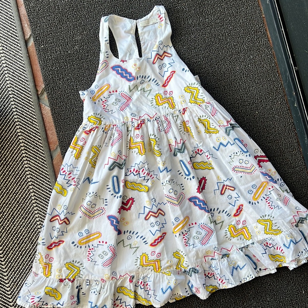 Stella McCartney, Girl’s Size 8, 100% Cotton Halter Dress